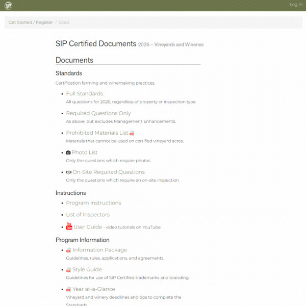 Program Documents Preview